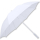 iX-brella weißer XXL Hochzeitsschirm Automatik - All In White - verbundene Herzen personalisiert mit Namen