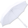 iX-brella weißer XXL Hochzeitsschirm Automatik - All In White - Herz und Anker personalisiert mit Namen