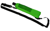 iX-brella Trekking Taschenschirm XL mit Umhängetasche - neon green