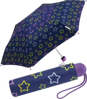 Ergobrella mit € razorto, 18,99 Kinder-Taschenschirm reflektierenden Elementen