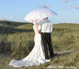 iX-brella Hochzeitsschirm Brautschirm Wedding Heart - personalisiert mit Name - Liebespaar klein