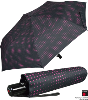 Knirps Regenschirm Slim Duomatic - klein mit Auf-Zu € 32,99 Automa, leicht und