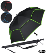 iX-brella 146 cm XXXL Fiber-Golfschirm Automatik...