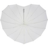 iX-brella XXL Hochzeitsschirm Brautschirm Wedding Heart - white - 2. Wahl