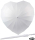 iX-brella XXL Hochzeitsschirm Brautschirm Wedding Heart - white - 2. Wahl