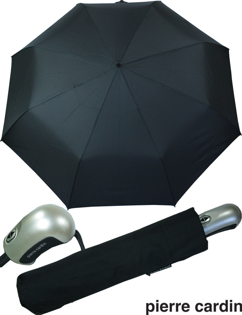 gross XL Schirm -schwarz, Cardin Regenschirm Automatik Auf-Zu 34,99 € Pierre