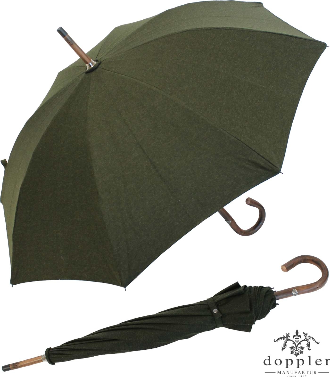 Regenschirm Doppler Kastanie Steirer Loden dunkelgrün, € 259,00 