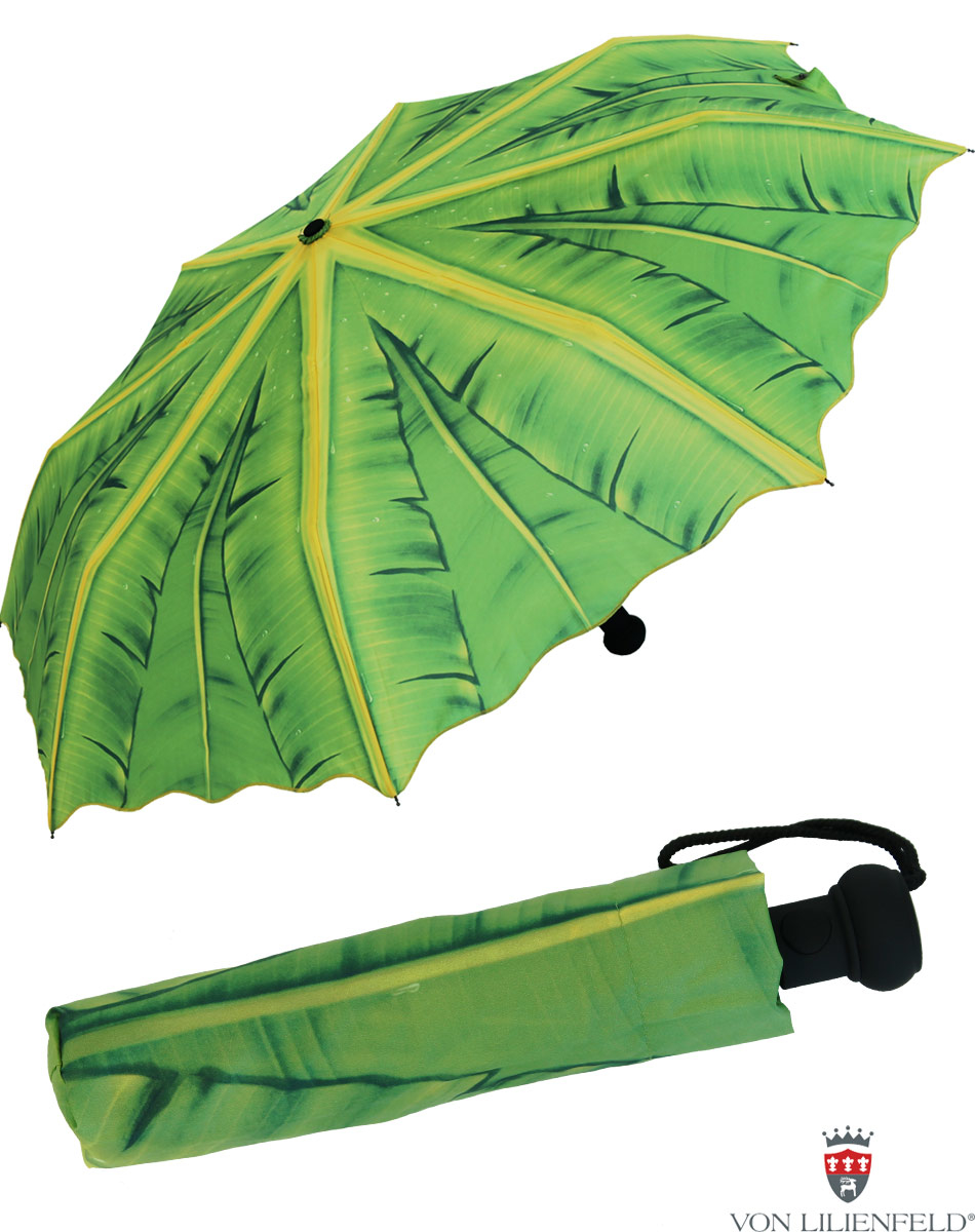 Taschen- Regenschirm Tropische Momente - € 34,99 UV-Protection, Palmendach