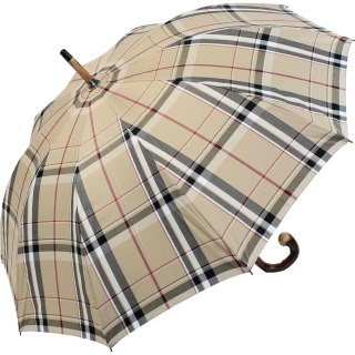 Kastanie - Schirm beige, 229,00 € Manufaktur Regenschirm Doppler Herren Karo