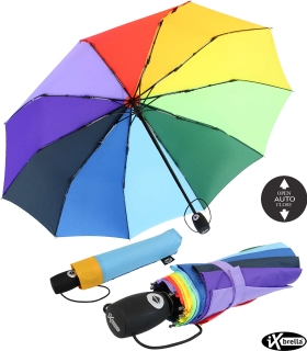 iX-brella long rainbow 16-color - Stockschirm 16-teilig mit Automatik,  22,99 €